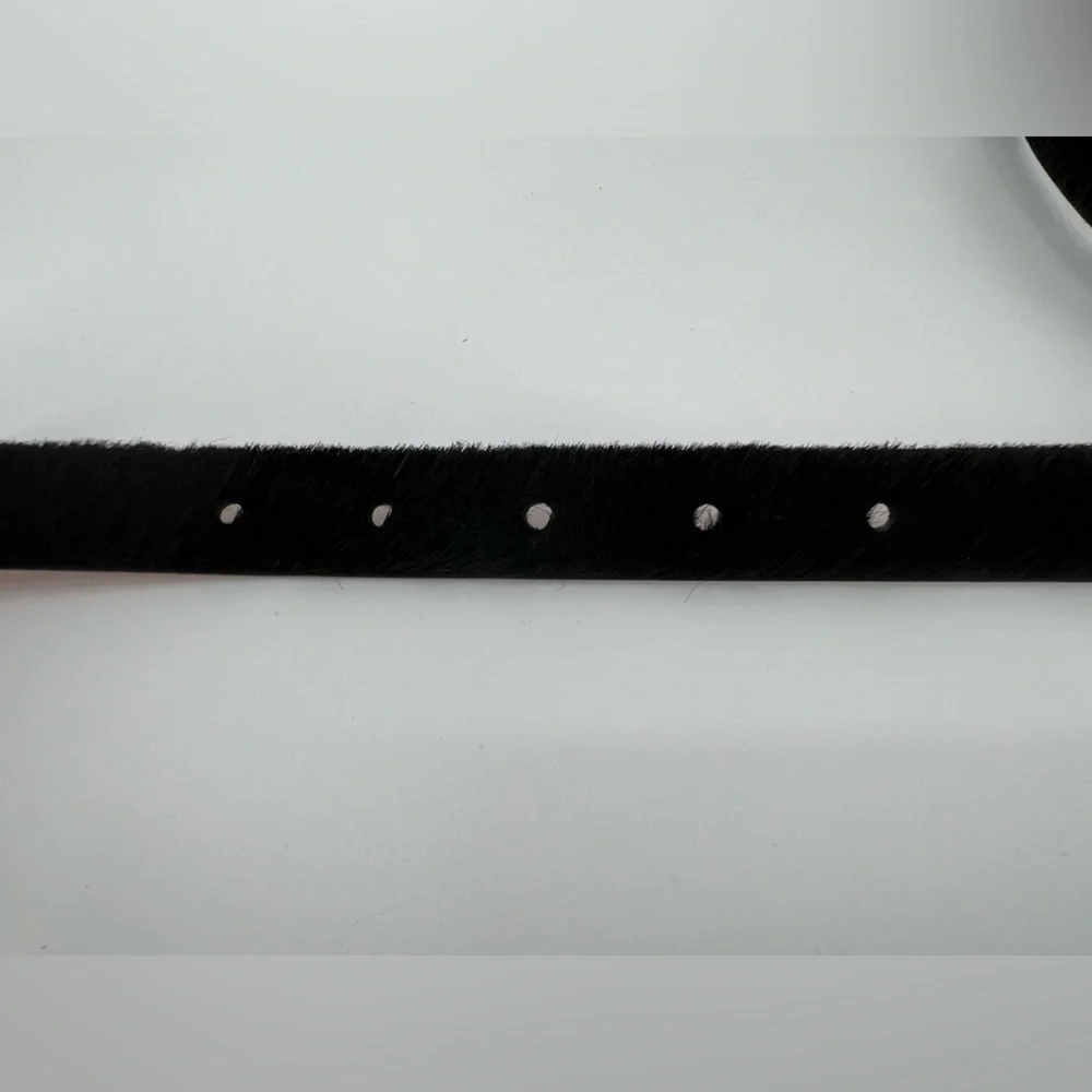 Vintage Brighton Skinny Calf Hair Belt‎ ML/32